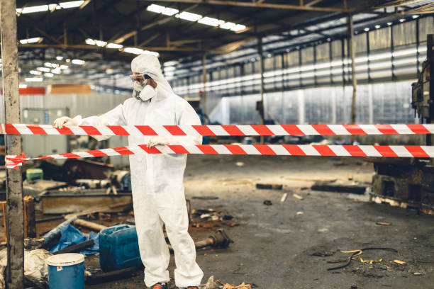 Professional Unattended Death Cleanup technician working in Vineyard, UT